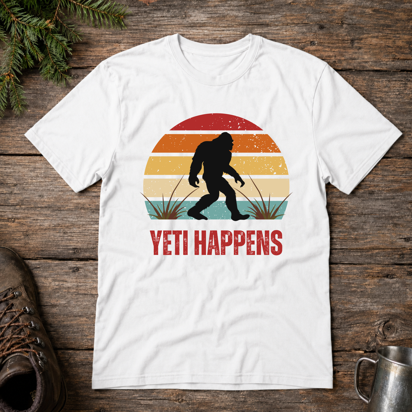 Yeti Happens t-shirt