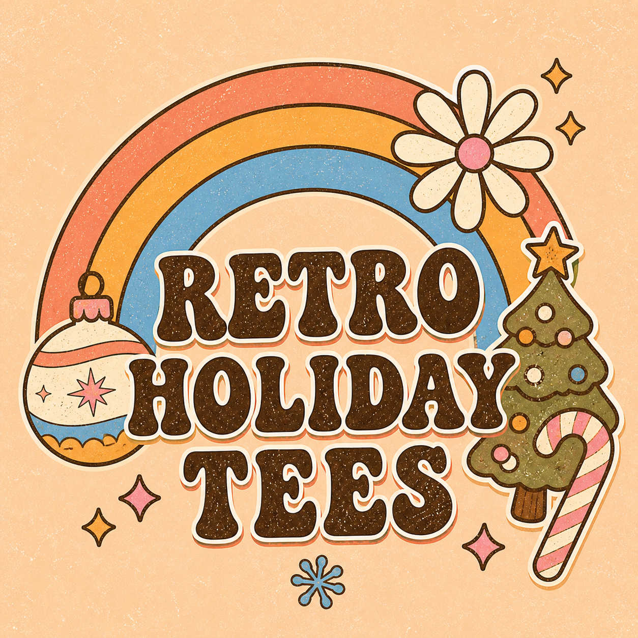 Retro Holiday Tees