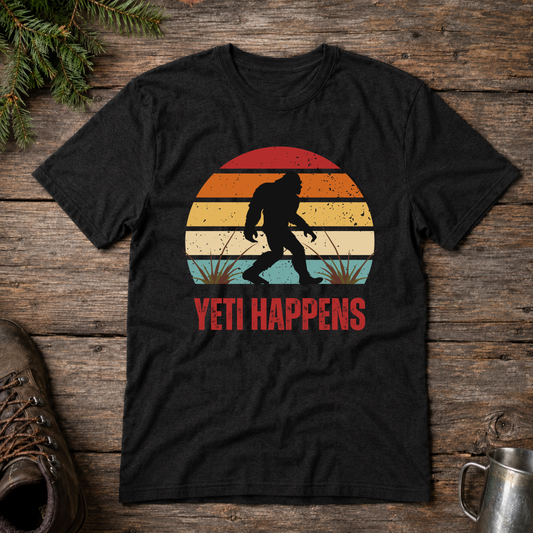 Yeti Happens t-shirt