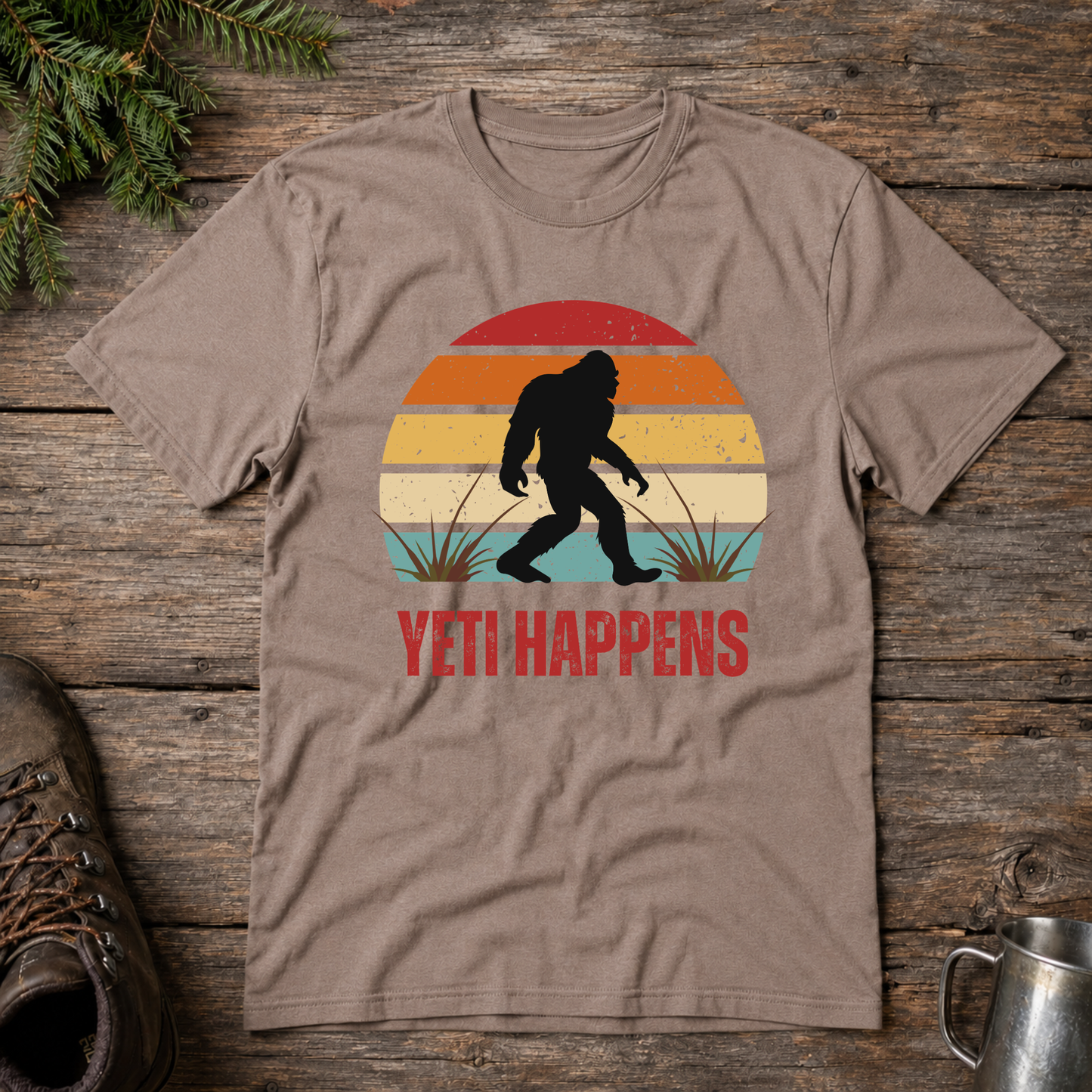 Yeti Happens t-shirt