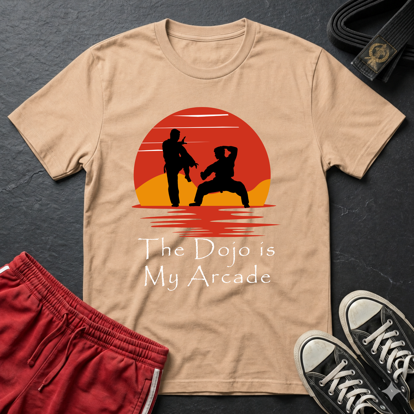 The Dojo Is My Arcade t-shirt