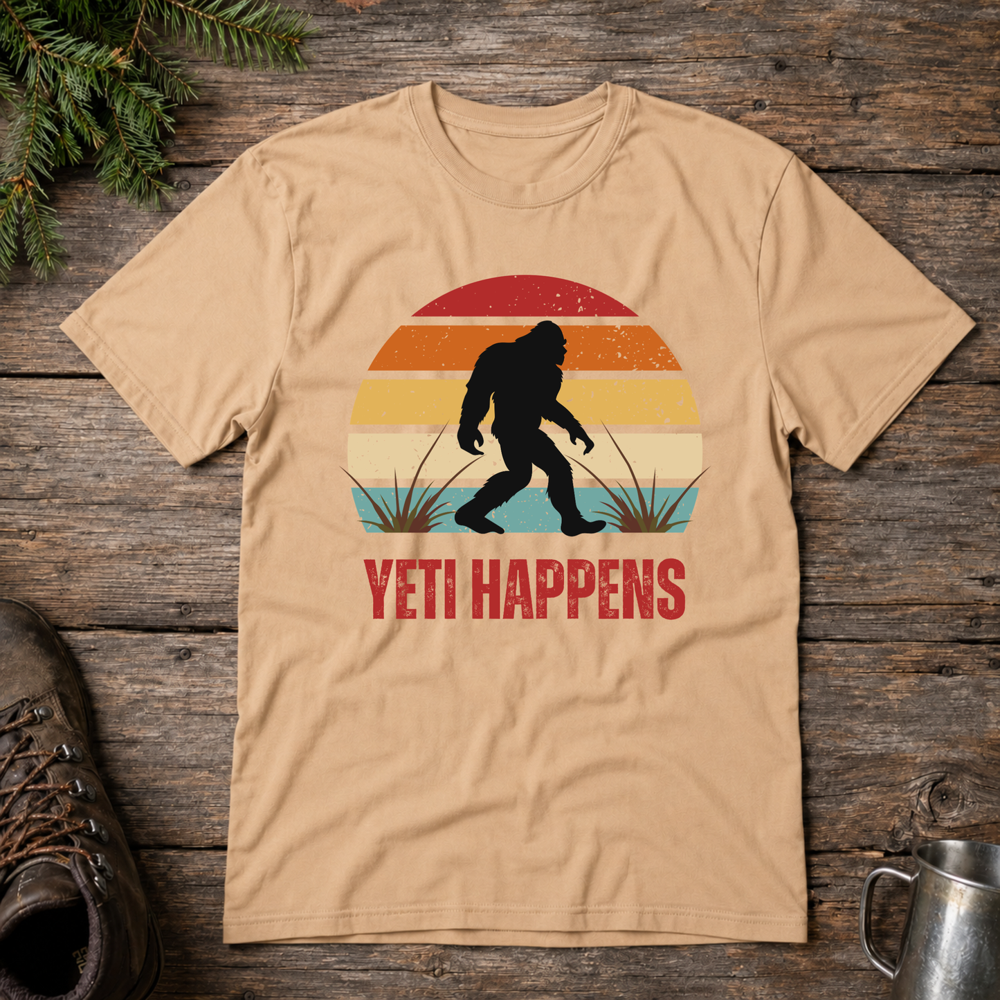 Yeti Happens t-shirt